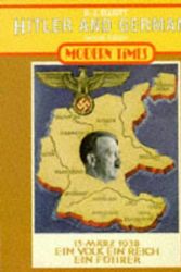 Cover Art for 9780582037939, Hitler and Germany by B.J. Elliott