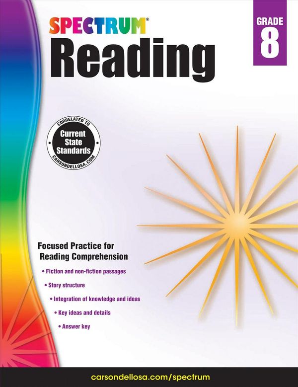 Cover Art for 9781483812212, Spectrum Reading Workbook, Grade 8 by Spectrum