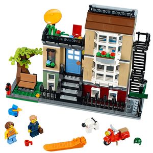 Cover Art for 0673419266543, Park Street Townhouse Set 31065 by LEGO