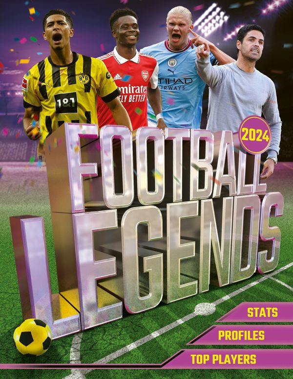 Cover Art for 9781839352508, Football Legends 2024 by David Ballheimer