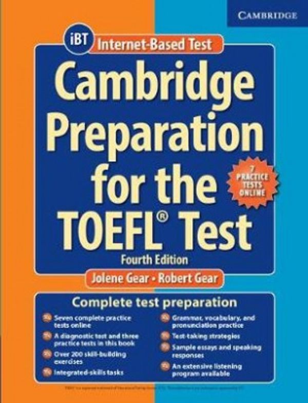 Cover Art for 9781107685635, Cambridge Preparation for the TOEFL Test Book with Online Practice Tests and Audio CDs (8) Pack by Jolene Gear, Robert Gear