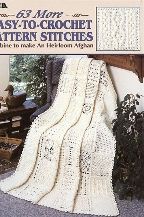 Cover Art for 9781609008697, 63 More Easy-To-Crochet Pattern Stitches by Leisure Arts