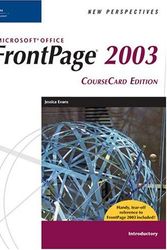 Cover Art for 9781418860905, New Perspectives on Microsoft FrontPage 2003, Introductory, by Jessica Evans