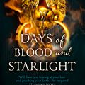 Cover Art for 9781444722703, Days of Blood and Starlight: The Sunday Times Bestseller. Daughter of Smoke and Bone Trilogy Book 2 by Laini Taylor