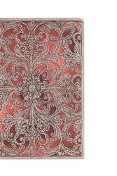 Cover Art for 9781439794029, Silver Filigree Collection, Garnet, Ultra Unlined Flexi: Flexi softcover, 100 gsm, ribbon marker, memento pouch, elastic closure by Paperblanks