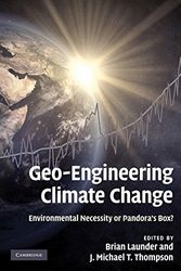 Cover Art for 9780521198035, Geo-Engineering Climate Change by Thompson, J. Michael T.
