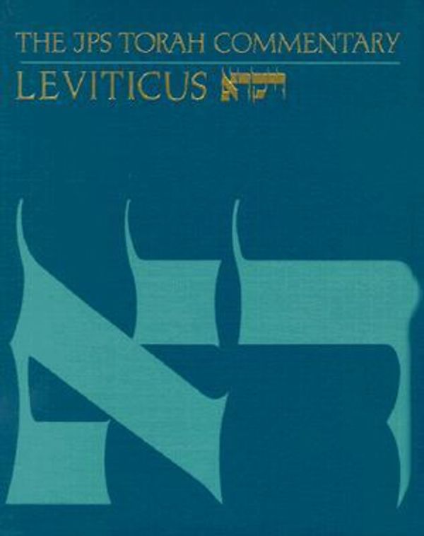 Cover Art for 9780827603288, The JPS Torah Commentary: Leviticus by Baruch A. Levine