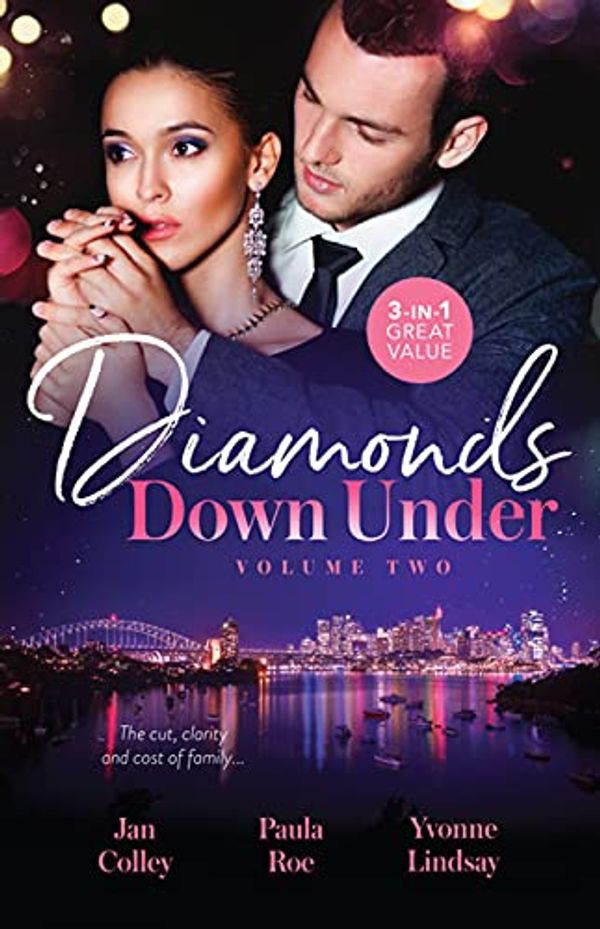 Cover Art for B0992RR8M5, Diamonds Down Under Volume Two/Satin & a Scandalous Affair/Boardrooms & a Billionaire Heir/Jealousy & a Jewelled Pr by Yvonne Lindsay, Paula Roe, Jan Colley