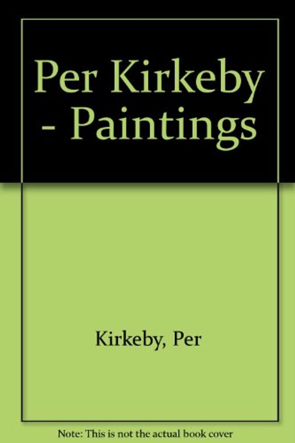 Cover Art for 9783883757360, Per Kirkeby - Paintings by Per Kirkeby