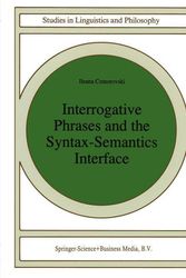 Cover Art for 9789048146413, Interrogative Phrases and the Syntax-Semantics Interface by Ileana Comorovski