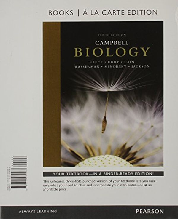 Cover Art for 9780133923469, Campbell Biology, Books a la Carte Edition & Short Guide to Writing about Biology, A & Masteringbiology with Pearson Etext -- Valuepack Access Card -- For Campbell Biology Package by Jane B. Reece