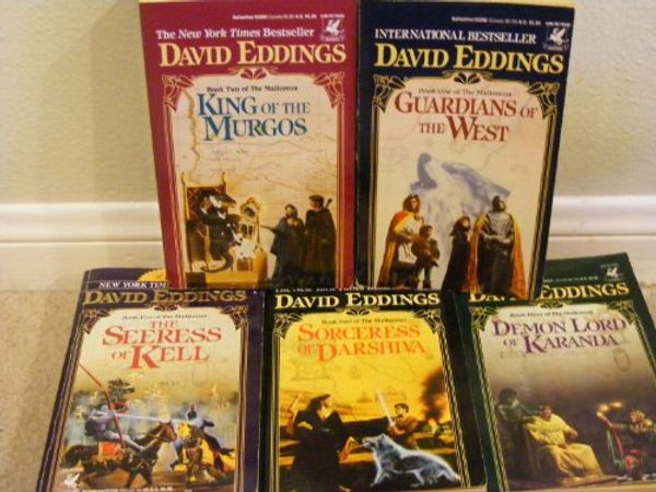 Cover Art for B0099ZATSU, The Mallorean: 5 Books (1. Guardians of the West, 2. The King of the Murgos, 3. Demon Lord of Karanda, 4. Sorceress of Darshiva, 5. The Seeress of Kell) by David Eddings