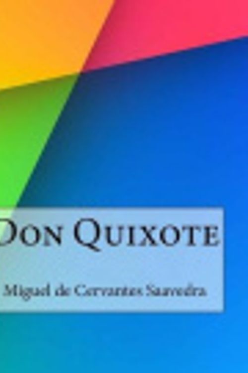 Cover Art for 9781519202789, Don Quixote by Miguel De Cervantes Saavedra