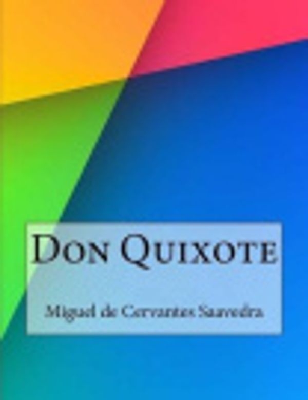 Cover Art for 9781519202789, Don Quixote by Miguel De Cervantes Saavedra