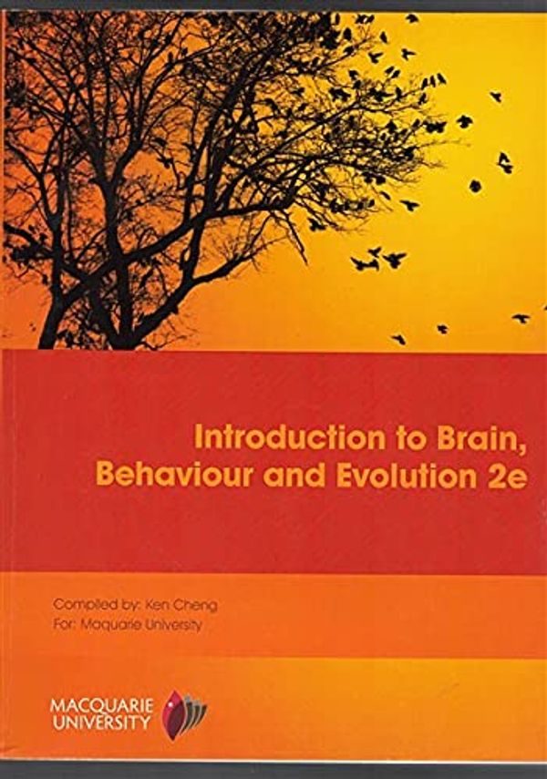 Cover Art for 9781121731769, BBE100 - Intro to Brain Behaviour and Evolution [Custom Book] by Ken Cheng