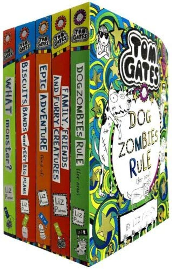Cover Art for 9789124022891, Tom Gates Series 2 Liz Pichon Collection 11 - 15 Books Set (Tom Gates: DogZombies Rule,Family, Friends and Furry Creatures, Epic Adventure, Biscuits, Bands and Very Big Plans, What Monster) by Liz Pichon
