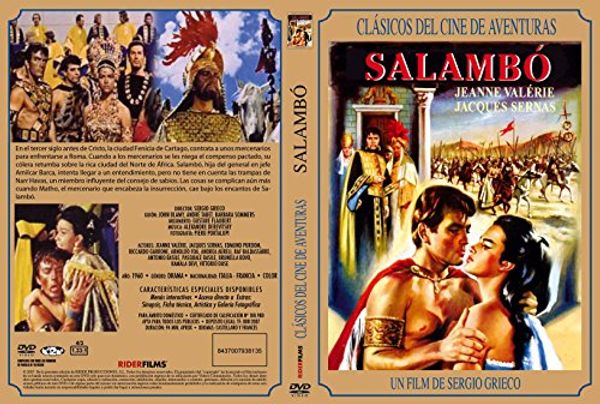 Cover Art for 8437007938135, Salambo [DVD] by 