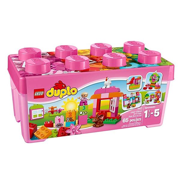 Cover Art for 0673419207515, All-in-One-Pink-Box-of-Fun Set 10571 by LEGO