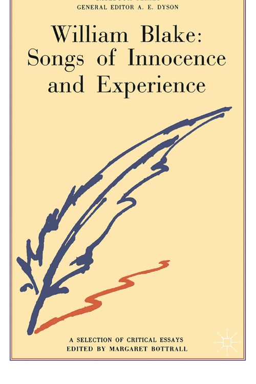 Cover Art for 9780333093924, William Blake: Songs of Innocence and Experience by Margaret Bottrall