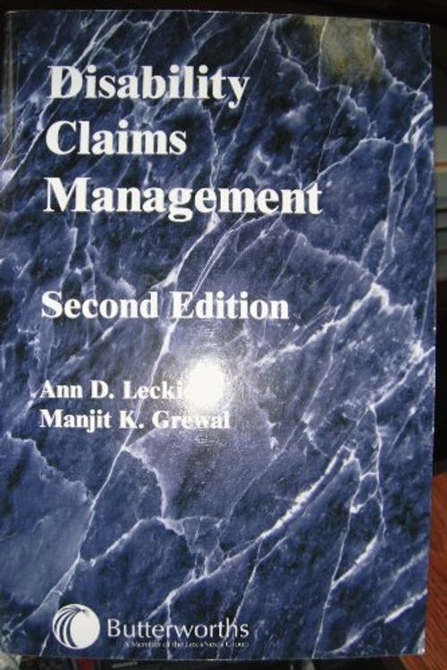 Cover Art for 9780433438229, Disability Claims Management by Ann Leckie