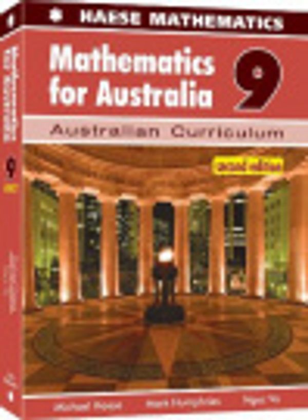 Cover Art for 9781922416223, Mathematics for Australia 9 by Michael Haese, Mark Humphries, Ngoc Vo