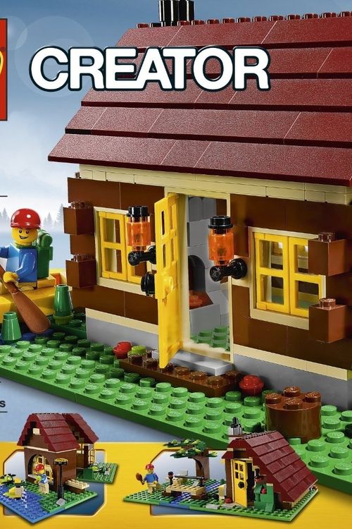 Cover Art for 0673419143806, Log Cabin Set 5766 by LEGO