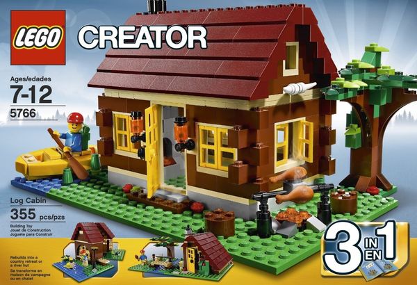 Cover Art for 0673419143806, Log Cabin Set 5766 by LEGO