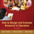 Cover Art for 9780078110399, How to Design and Evaluate Research in Education by Jack Fraenkel