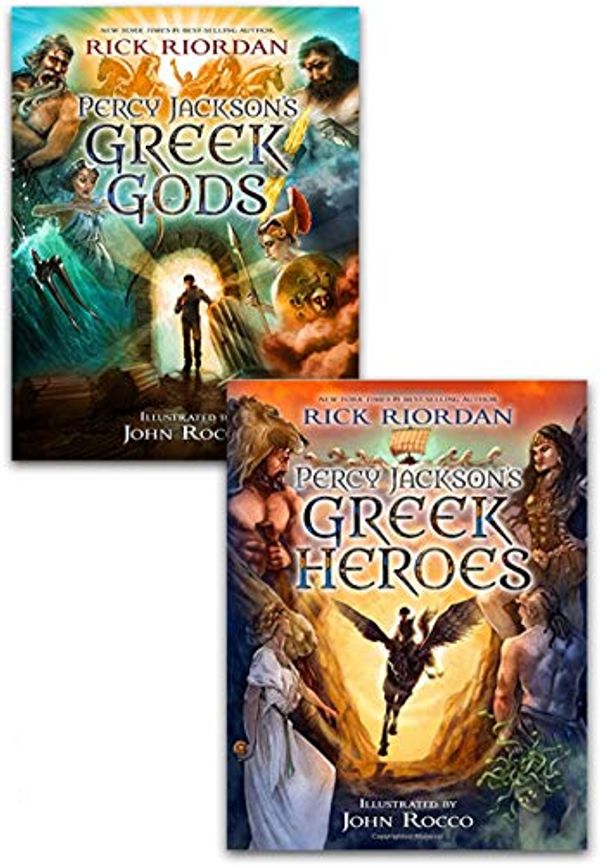 Percy Jacksons Greek Myths Collection Rick Riordan 2 Books Set Percy Jackson And The Greek Gods