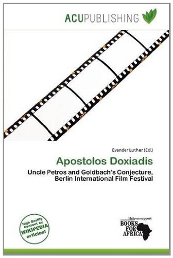 Cover Art for 9786139562206, Apostolos Doxiadis by Evander Luther