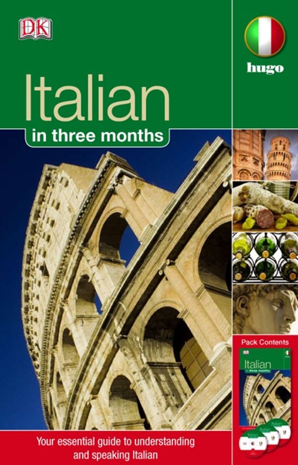 Cover Art for 9781405332941, Hugo: Italian in Three Months Book & CD Pack by DK