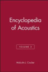 Cover Art for 9780470172537, Encyclopedia of Acoustics by Malcolm J Crocker