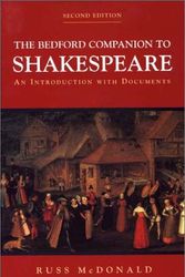 Cover Art for 9780312237134, The Bedford Companion to Shakespeare by University Russ McDonald