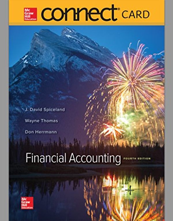 Cover Art for 9781259730917, Connect Access Card for Financial Accounting by David Spiceland