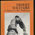 Cover Art for 9780879050702, Desert Solitaire by Edward Abbey