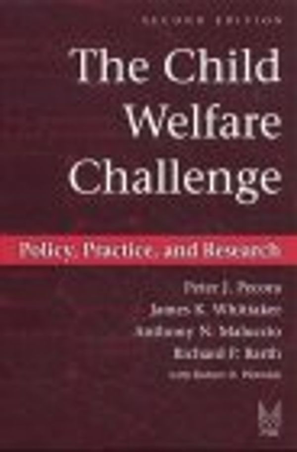 Cover Art for 9783110138214, The Child Welfare Challenge by Peter J. Pecora