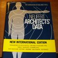 Cover Art for 9780246112583, Architects' Data by Ernst Neufert