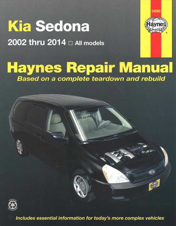 Cover Art for 9781620921494, Kia Sedona Automotive Repair Manual: 02-14 by Haynes Publishing