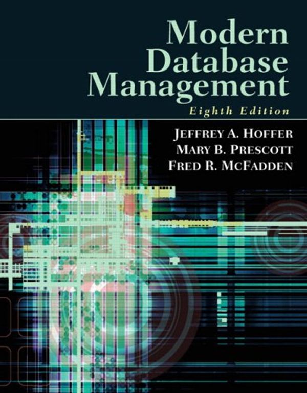 Cover Art for 9780132212113, Modern Database Management by Jeffrey A. Hoffer