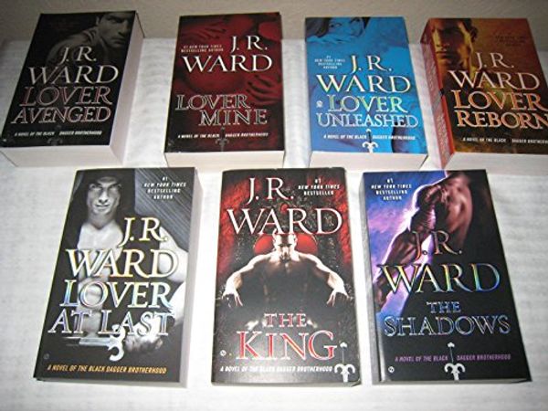 Cover Art for 0722512568006, Books 7-13 in J.R. Ward's Black Dagger Brotherhood (Lover Avenged, Lover Mine, Lover Unleashed, Lover Reborn, Lover At Last, The King, The Shadows) by Unknown
