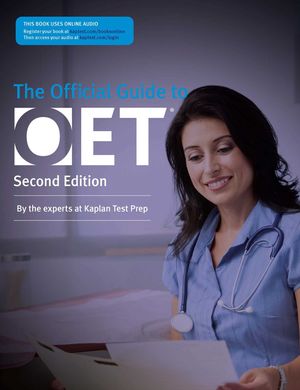 Cover Art for 9781506263229, Official Guide to OET by Kaplan Test Prep