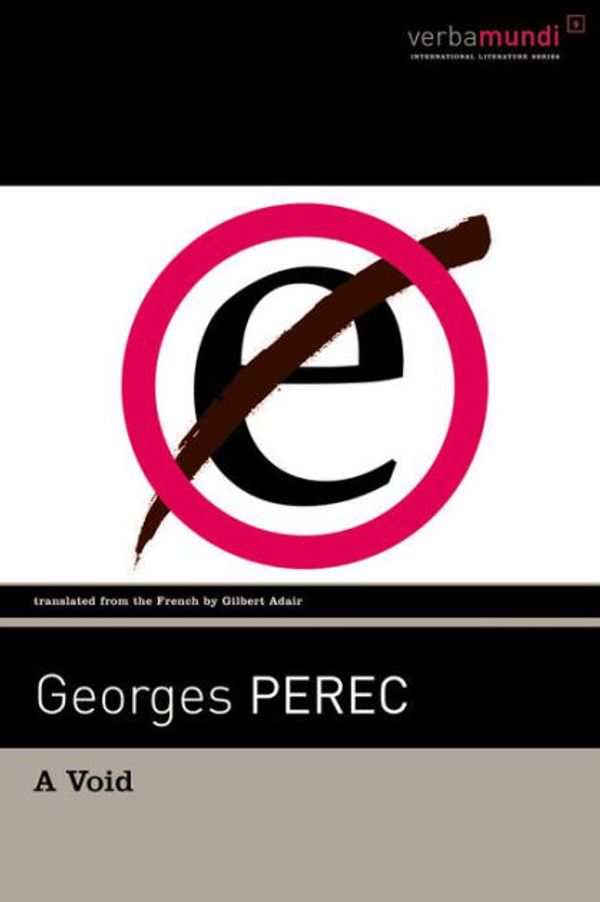 Cover Art for 9781567922967, A Void by Georges Perec