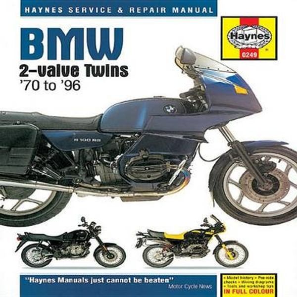 Cover Art for 9781859602836, BMW 2-Valve Twins '70 to '96 Service Manual by Jeremy Churchill