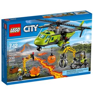 Cover Art for 5702015594844, Volcano Supply Helicopter Set 60123 by LEGO