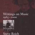 Cover Art for 9780195151152, Writings on Music, 1965-2000 by Steve Reich