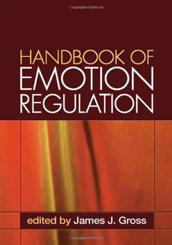 Cover Art for 9781606233542, Handbook of Emotion Regulation by Gross