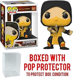 Cover Art for 0636339996860, Pop Games: Mortal Kombat Scorpion #537 Pop Action Figure (Bundled with Ecotek Protector to Protect Display Box) by FunKoProtector