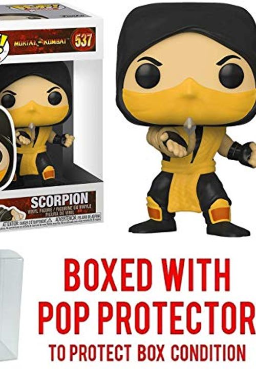 Cover Art for 0636339996860, Pop Games: Mortal Kombat Scorpion #537 Pop Action Figure (Bundled with Ecotek Protector to Protect Display Box) by FunKoProtector