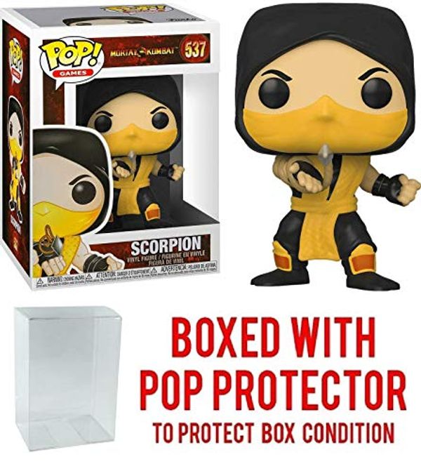 Cover Art for 0636339996860, Pop Games: Mortal Kombat Scorpion #537 Pop Action Figure (Bundled with Ecotek Protector to Protect Display Box) by FunKoProtector
