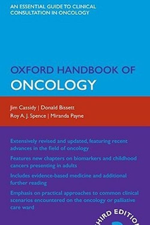 Cover Art for 9780199563135, Oxford Handbook of Oncology by Cassidy,Jim